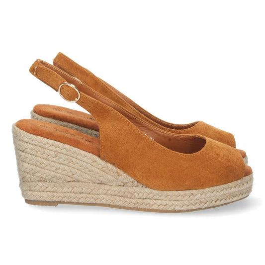 Sandalia de mujer Rosehill Ashley en color Camel