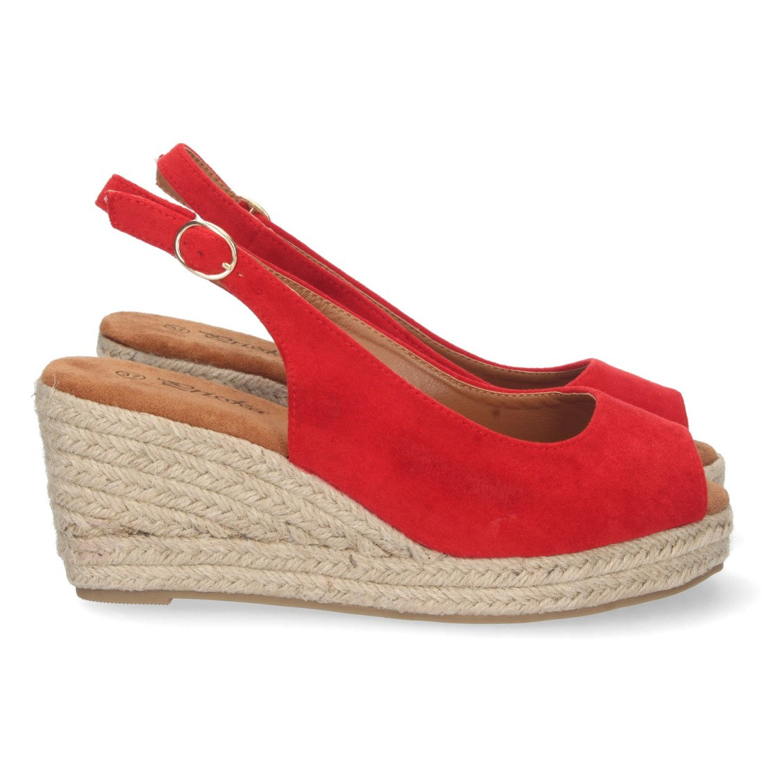 Sandalia de mujer Rosehill Ashley en color Rojo