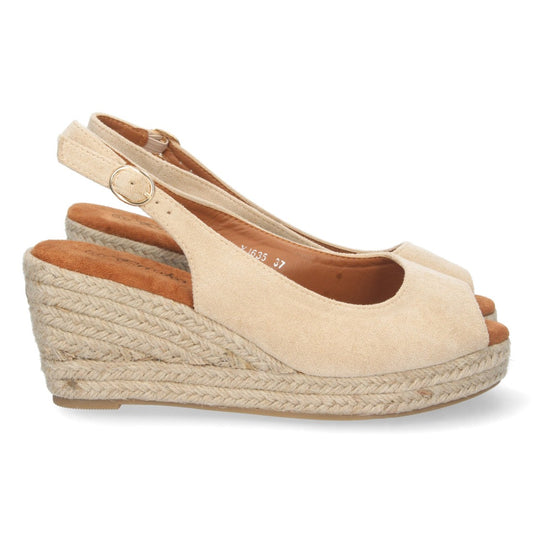 Sandalia de mujer Rosehill Ashley en color Beige