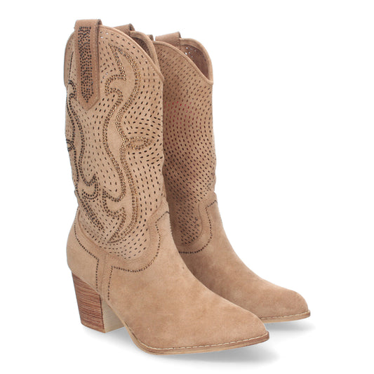 AMELIA CAMEL - Bota campera