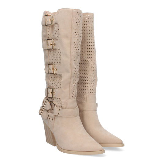 SOPHINA BEIGE - Botas elegantes