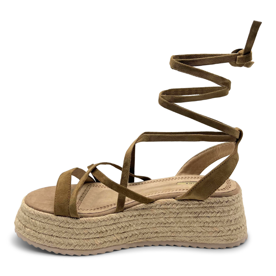 MONIQUE - High strappy platform sandals