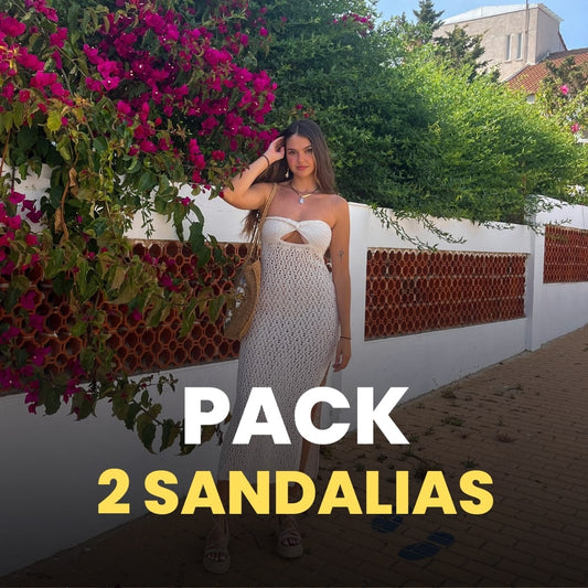 Pack of 2 Sandals for €70 (€8̶0̶)
